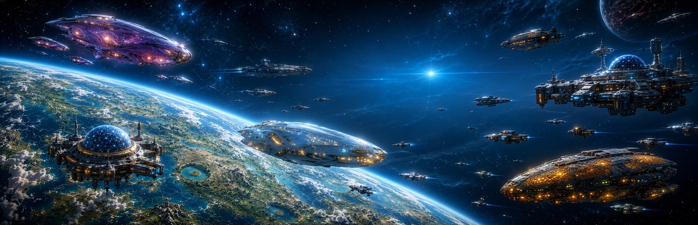 Imperium — fleets above a terraformed world